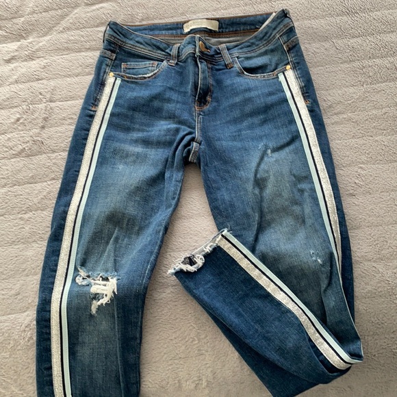 Zara striped jeans - Picture 1 of 3